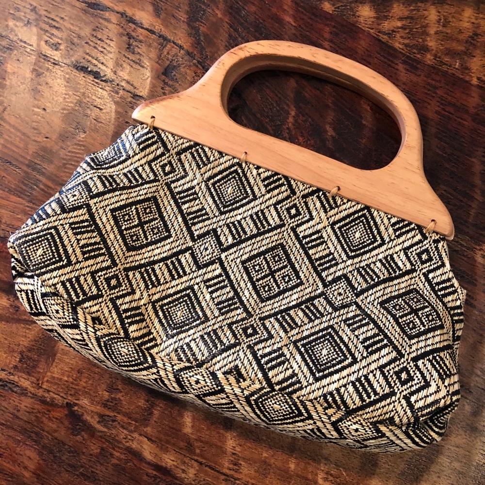 New York and Company boho woven bag